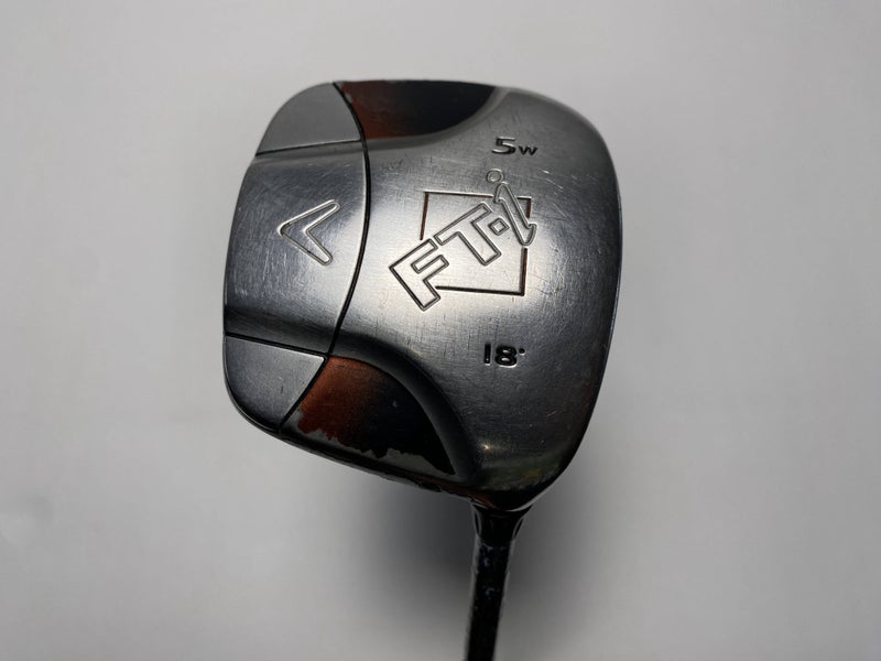 Callaway FT-i Squareway 5 Fairway Wood 18* Fujikura Fit On M Regular RH