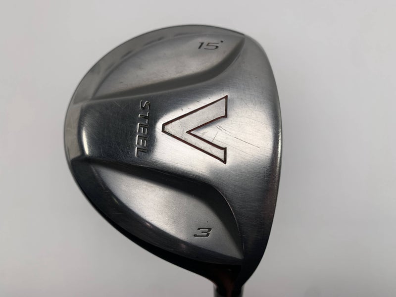 TaylorMade V Steel 3 Fairway Wood 15* MAS2 Regular Graphite Mens RH