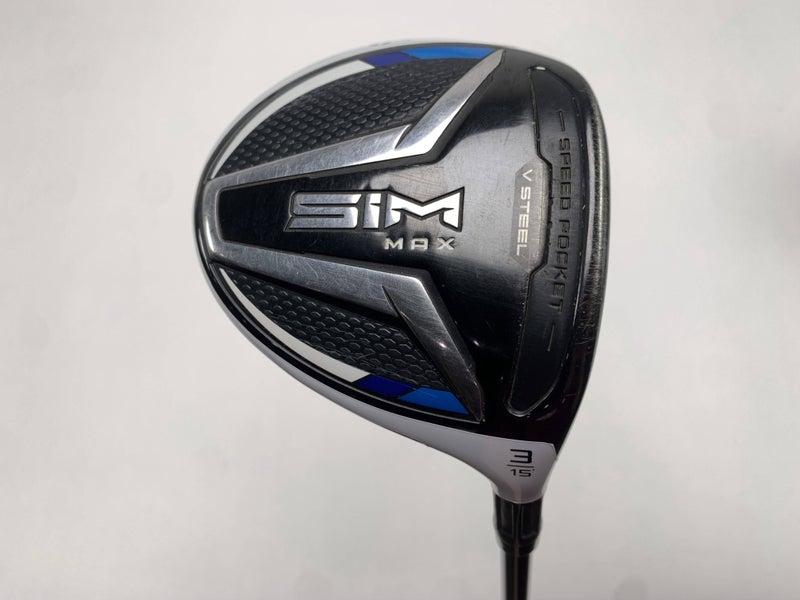 TaylorMade SIM MAX 3 Fairway Wood 15* Fujikura Ventus Blue 6S Stiff RH