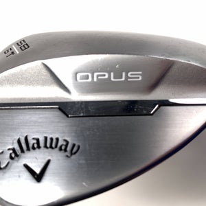 Callaway Opus Brushed Chrome Wedge 58* 6 Dynamic Gold Mid Wedge Steel Mens RH