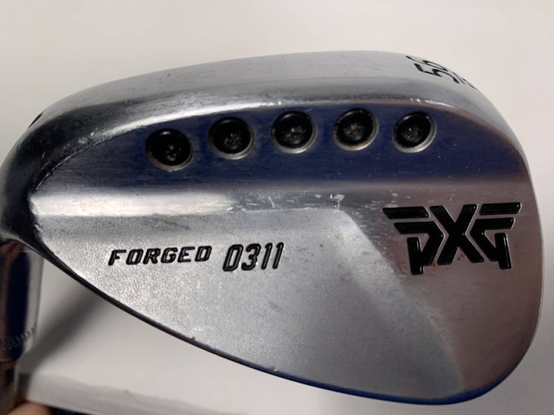 PXG 0311 Forged Chrome Wedge 56* 10 Fitter SteelFiber i95 Regular Graphite LH