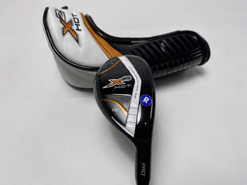Callaway X2 Hot Pro 2 Hybrid 18* Aldila Tour ATX 3.8 Regular Graphite Mens RH HC