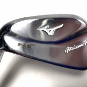Mizuno Pro 245 Single 7 Iron Fitter KBS Tour Lite Regular Steel Mens LH