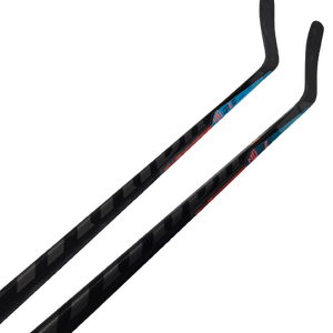 2 Pack Warrior Alpha DX Grip LH Custom Pro Stock Hockey Stick 90 Flex Bennet Custom Toe (8638)