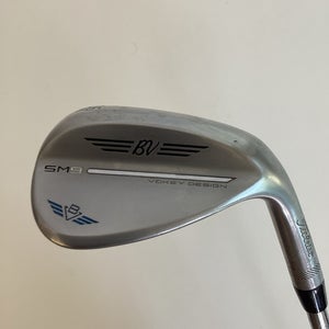 Titleist BV Vokey SM9 Sand Wedge 56* SW  AMT Black S300 Stiff Steel Shaft 37