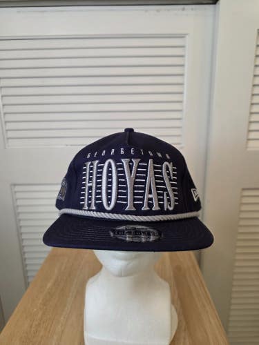 NWS Georgetown Hoyas New Era The Golfer Snapback Hat NCAA
