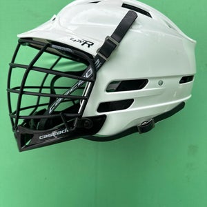 White Adult Cascade CPV-R Helmet (Used) | M/L