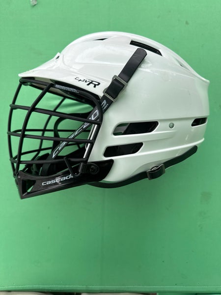 White Adult Cascade CPV-R Helmet (Used) | M/L
