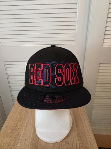 NWS Boston Red Sox New Era Splatter Paint 9fifty Snapback Hat MLB