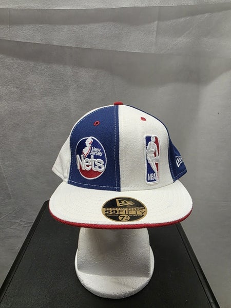 NWS New Jersey Nets Double Whammy New Era 59fifty 7 3/4 NBA