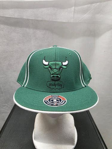 Retro NWT Chicago Bulls Twins Enterprise Hardwood Classic Fitted Hat 8 5XL NBA