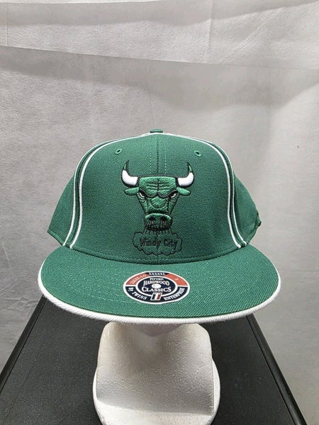 Retro NWT Chicago Bulls Twins Enterprise Hardwood Classic Fitted Hat 8 5XL NBA