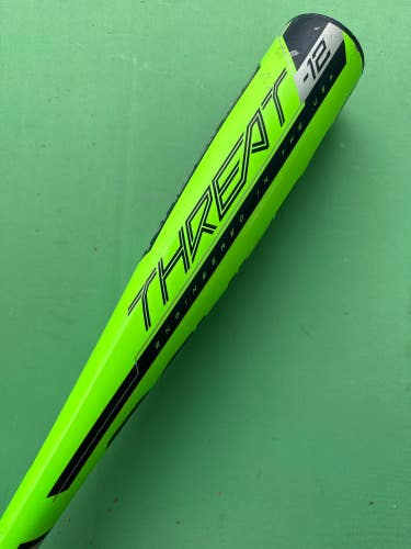 2019 Rawlings Threat Composite Bat USABat Certified (-12) Composite 17 oz 29" (Used)