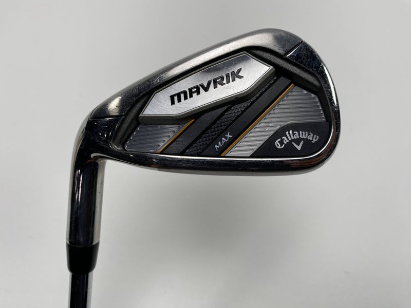 Callaway Mavrik Max Single 7 Iron KBS Max 80g Regular Steel Mens LH