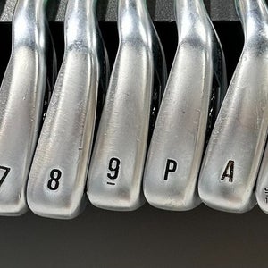 Callaway Apex Ai200 Iron Set 5i-LW KBS Stiff S-Taper 120g RH Used