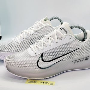Nike Court Air Zoom Vapor 11 Tennis Shoes Summit White Men's Size 7 / DR6966-101