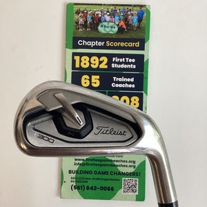 Titleist T300 Single 4 Iron With AMT Red R300 Regular Steel Shaft