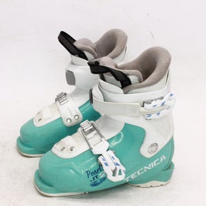 Tecnica Pearl JT2 Junior Ski Boots - Size 1.5 / Mondo 19.5 Used