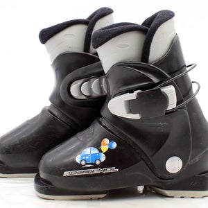 Rossignol R18 Kids Ski Boots - Size 11.5 / Mondo 17.5 Used