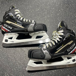 CCM AS-V Hockey Goalie Skates Regular Width  8 (New)