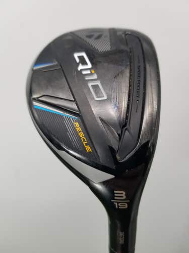 2024 TAYLORMADE QI10 RESCUE 3 HYBRID 19* STIFF+ KBS TOUR PROTOTYPE 95 VERYGOOD
