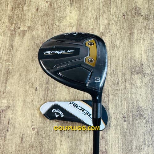 3 Wood- Callaway Rogue ST Max D w/ Headcover, Regular Flex (2124)