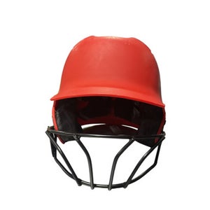 Used Evoshield RED HELMET Batting Helmet w/Mask Red MD 11834-S000036915