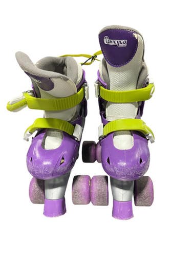 Used Chicago CHICAGO ADJ 10-13 Child Rec Fitness Skates Purple Adjustable 11834-S000037005