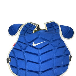 Used Nike BLUE CHEST PROTECTOR Catchers Chest Protector Royal Blue Adult 11834-S000037024