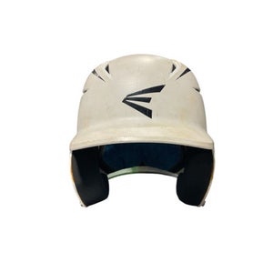 Used Easton WHITE HELMET Batting Helmet No Mask White One Size 11834-S000037042