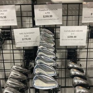 Used Powerbilt CITATION TOUR 4-PW Mens Iron Set RH 4I-PW 11834-S000037083
