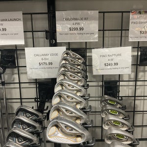 Used Taylormade R7 Mens Iron Set RH 4I-PW 11834-S000037110