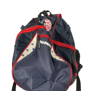 Used Demarini USA BACKPACK BB/SB Player Backpack Navy Blue 11834-S000037145