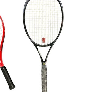 Used Dunlop Racquets DUNLOP Adult Tennis Racquet Black 4 1/2" 11834-S000037161