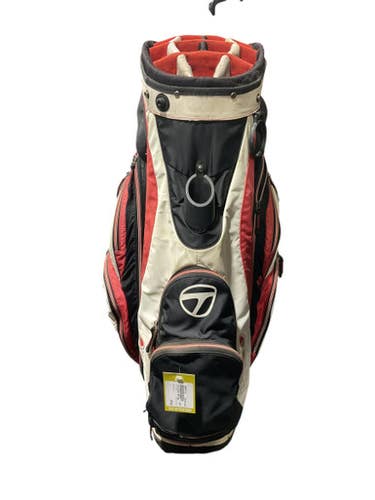 Used Taylormade CART BAG Mens Cart Bag White 11834-S000037323