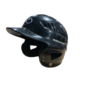Used Rawlings BLK NO MASK Batting Helmet No Mask Black SM 11834-S000037381