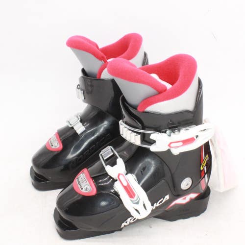 Nordica GP T2 Kids Ski Boots - Size 10.5 / Mondo 16.5 New