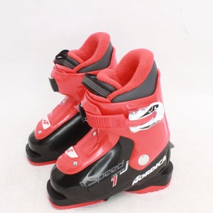 Nordica Speed Machine J 1 Kids Ski Boots - Size 9.5 / Mondo 15.5 New