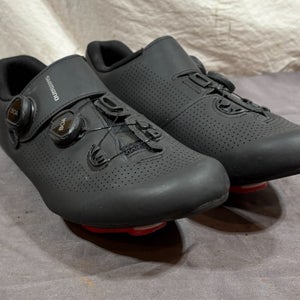 Shimano SH-RC7 Dual Boa-Coiler Carbon Sole Road Bike Shoes +Cleats EU 46 US 11.2