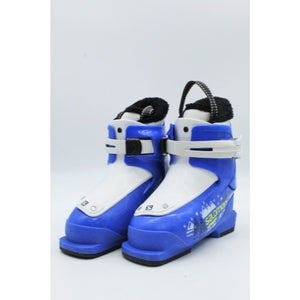 Salomon T1 Triple Peak Kids Ski Boots - Size 11 / Mondo 17 Used