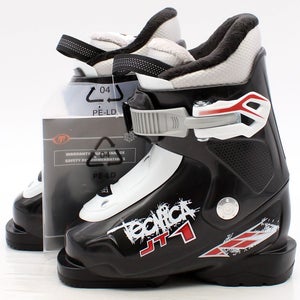 Tecnica JT 1 Kids Ski Boots - Size 9.5 / Mondo 15.5 New
