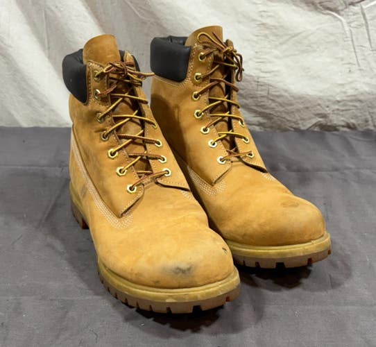 Timberland Premium Classic Tan Leather Primaloft Insulated Boots US Men's 13
