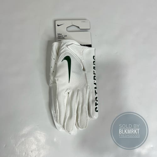 Nike Gloves Baylor Bears Football Vapor Jet 7.0 White L