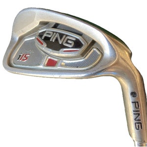 Ping i15 7 Iron Black Dot RH Men's AWT Stiff Steel 37" Factory Grip Nice Club