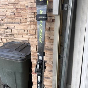 Fischer 165 cm RC4 World Cup SL Skis With Bindings (Used)
