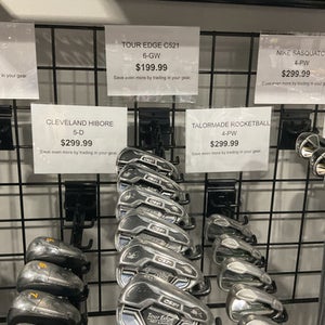 Used Tour Edge C521 IRON SET Mens Iron Set RH 6I-GW/AW 11834-S000036726