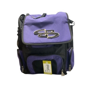 Used BoomBah PURPLE BACKPACK BB/SB Player Backpack Purple 11834-S000036104