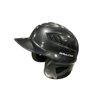 Used Rawlings BLK BB HELMET NO MASK Batting Helmet No Mask Black One Size 11834-S000035415