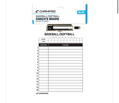 New BB COACHES BOARD 11834-CHPA099BS