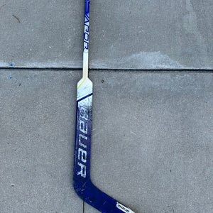 Intermediate Bauer Vapor 3X Regular Goalie Stick 23" Paddle  (Used)